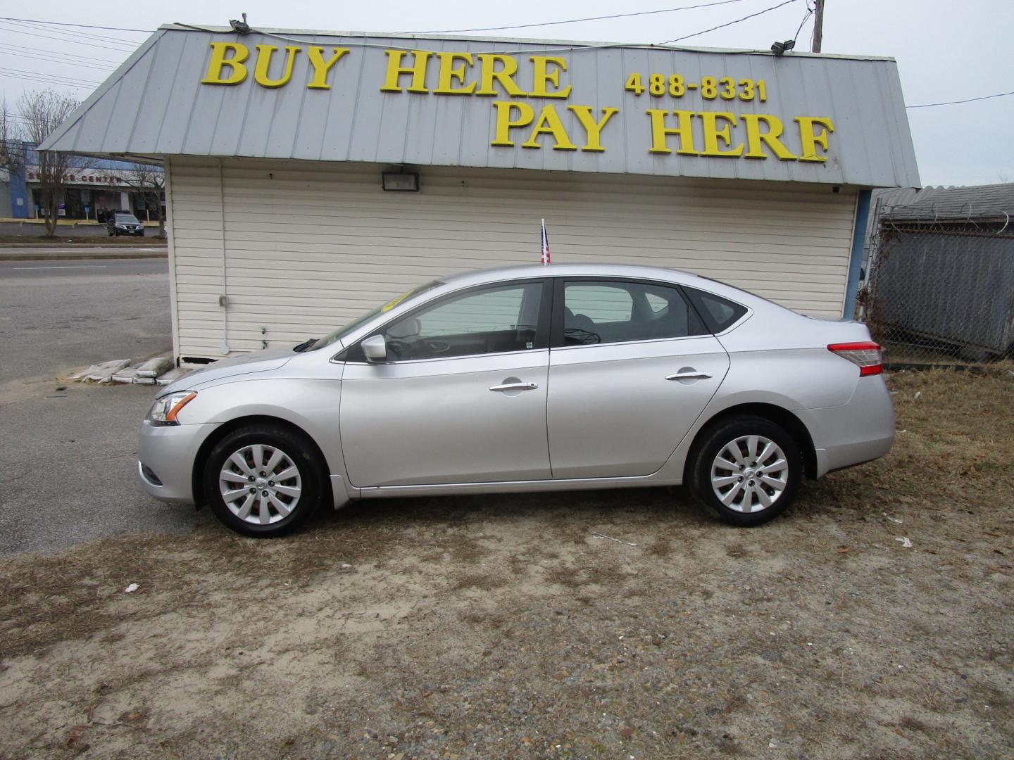 2015 Silver Nissan Sentra (3N1AB7APXFY) , located at 2553 Airline Blvd, Portsmouth, VA, 23701, (757) 488-8331, 36.813889, -76.357597 - **VEHICLE TERMS*** Down Payment: $699 Weekly Payment: $95 APR: 23.9% Repayment Terms: 42 Months ***CALL ELIZABETH SMITH - DIRECTOR OF MARKETING @ 757-488-8331 TO SCHEDULE YOUR APPOINTMENT TODAY AND GET PRE-APPROVED RIGHT OVER THE PHONE*** - Photo#0